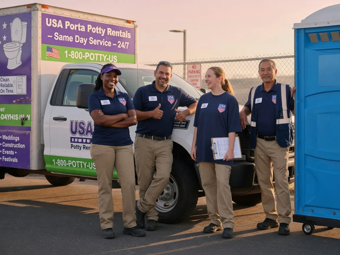 Porta Potty Rental company in Connerville, OK